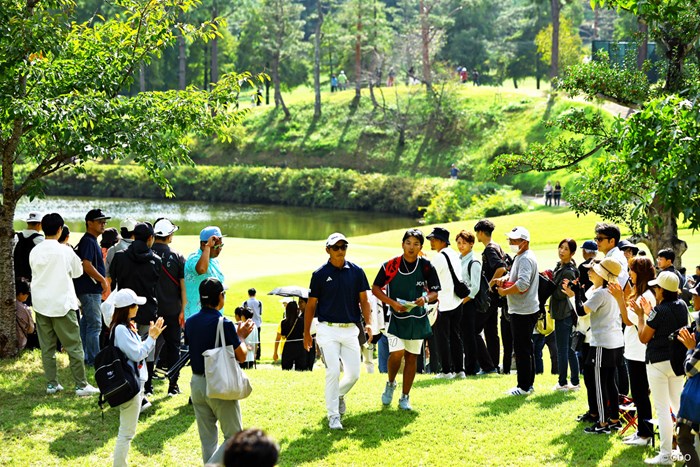 最終日を駆け抜ける 2023年 日本オープンゴルフ選手権競技 最終日 岩崎亜久竜