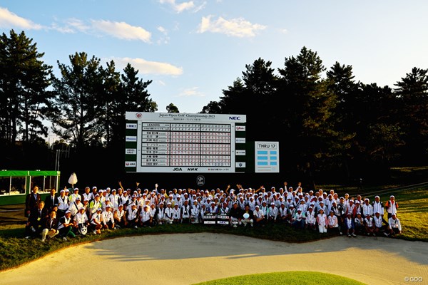 2023年 日本オープンゴルフ選手権競技 最終日 岩崎亜久竜 皆様お疲れ様でした