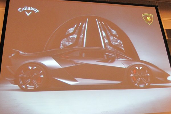 キャロウェイ、新ブランド「レイザー」を発表 NO.8 キャロウェイとイタリアのスポーツカー ランボルギーニが新素材「フォージドコンポジット」を共同開発