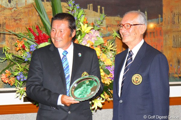 2010年日本オープンゴルフ選手権競技 事前 安西孝之＆尾崎将司