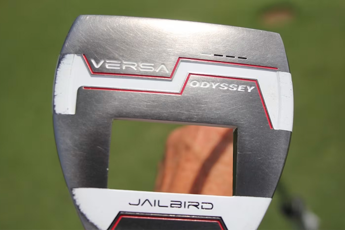 PGAツアーで話題となったオデッセイ「VERSA JAILBIRD パター」（GolfWRX）