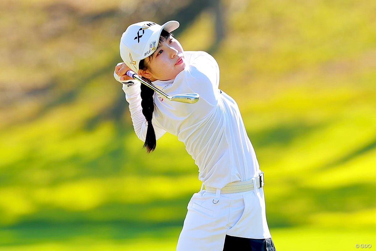 2023年 NOBUTA GROUP マスターズGCレディース 初日 尾関彩美悠