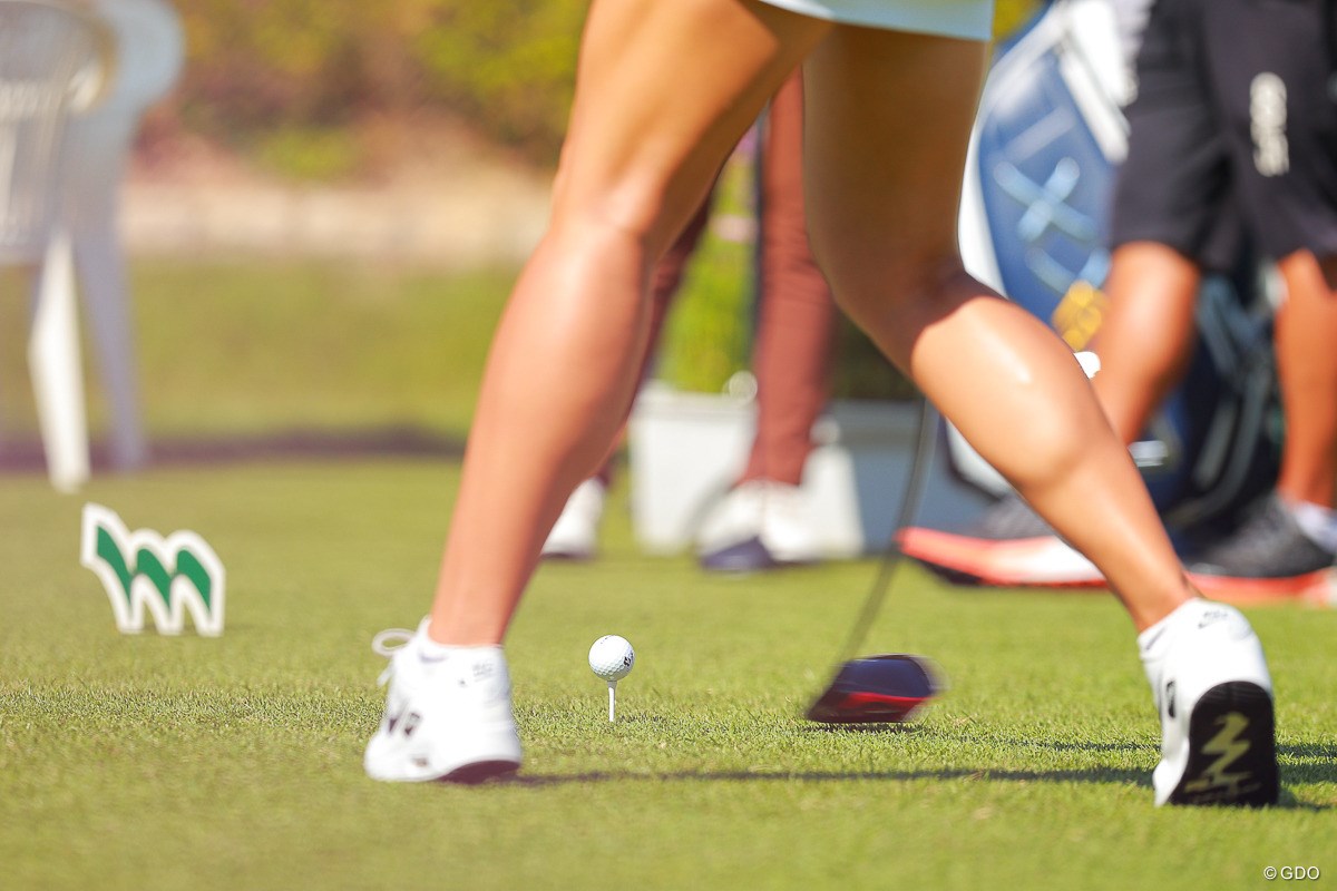 2023年 NOBUTA GROUP マスターズGCレディース 初日 ティショット