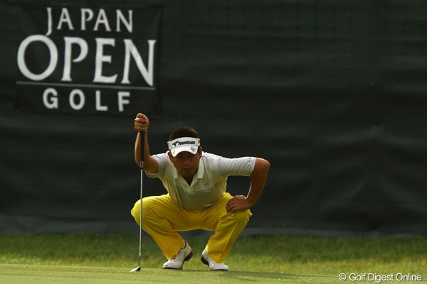 2010年 日本オープンゴルフ選手権競技 初日 池田勇太 調子は悪くないけど、流れが悪いようです。1オーバー43位タイとやや出遅れました。明日からの巻き返しに期待しましょう！