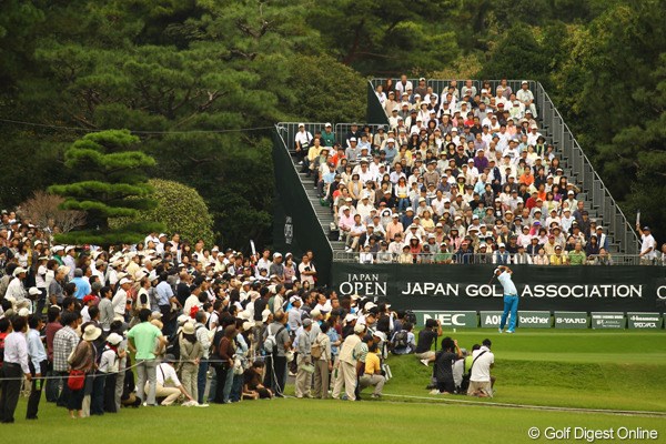 2010年 日本オープンゴルフ選手権競技 初日 1番ホール