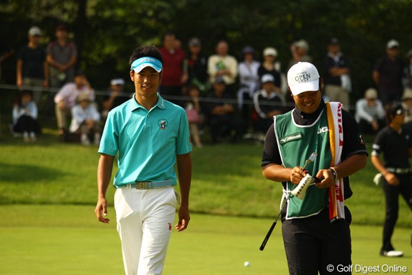 2010年 日本オープンゴルフ選手権競技 2日目 松山英樹 早くも大物の片鱗！日本オープンで寝坊しながら3位タイで決勝ラウンドへ