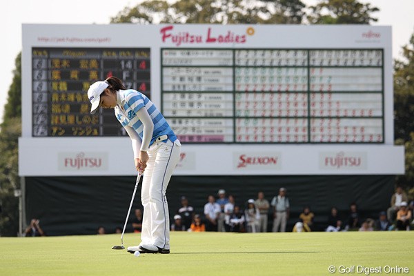 2010年 富士通レディース 初日 高橋恵
