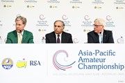 2023年 アジアパシフィックアマチュアゴルフ選手権 事前 会見