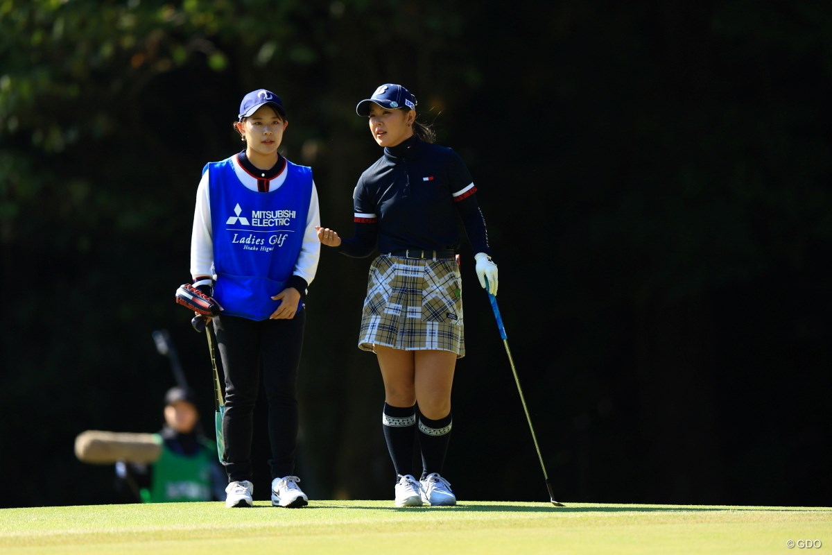 2023年 樋口久子 三菱電機レディスゴルフトーナメント 初日 吉田優利＆吉田鈴