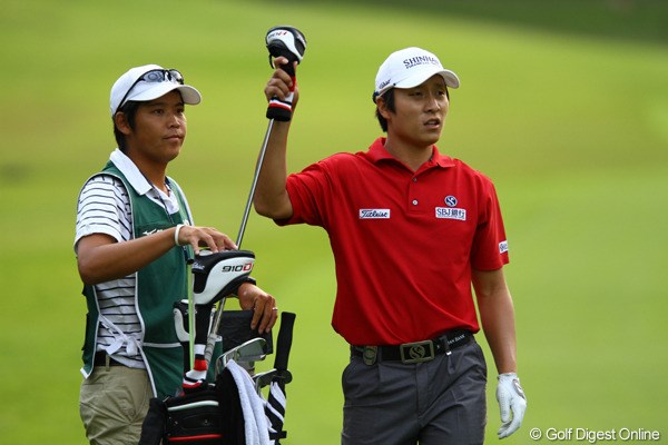 2010年 日本オープンゴルフ選手権競技 2日目 キム・キョンテ