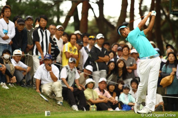 2010年 日本オープンゴルフ選手権競技 2日目 松山英樹