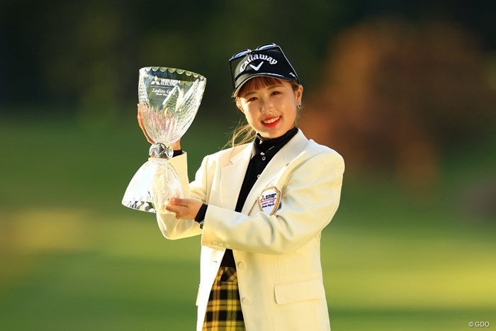 ツアー初優勝を飾ったリ・ハナ 2023年 樋口久子 三菱電機レディスゴルフトーナメント  最終日 リ・ハナ