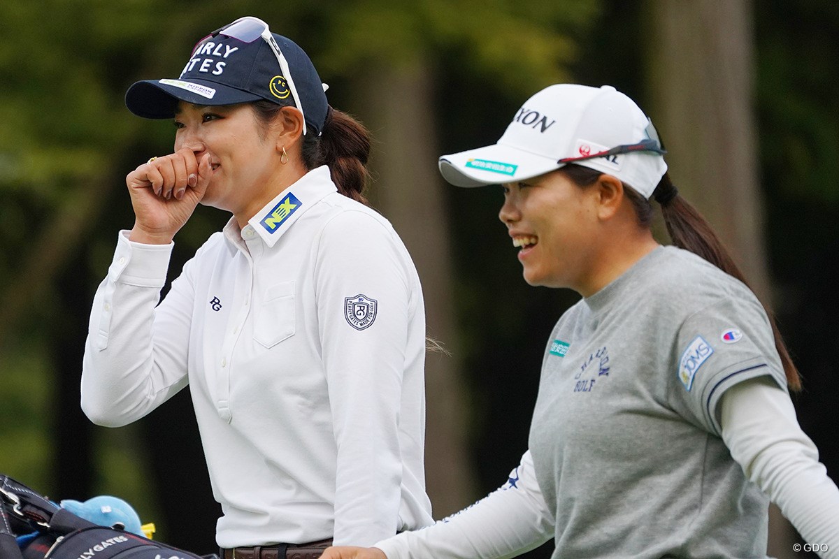 2023年 TOTOジャパンクラシック 事前 原英莉花 勝みなみ