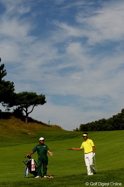 2010年 日本オープンゴルフ選手権競技 3日目 松山英樹