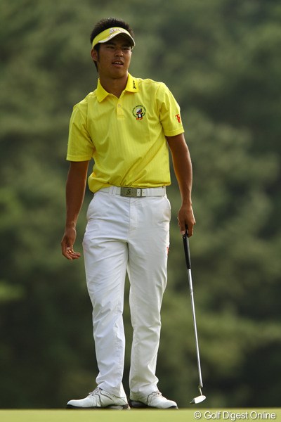 2010年 日本オープンゴルフ選手権競技 3日目 松山英樹