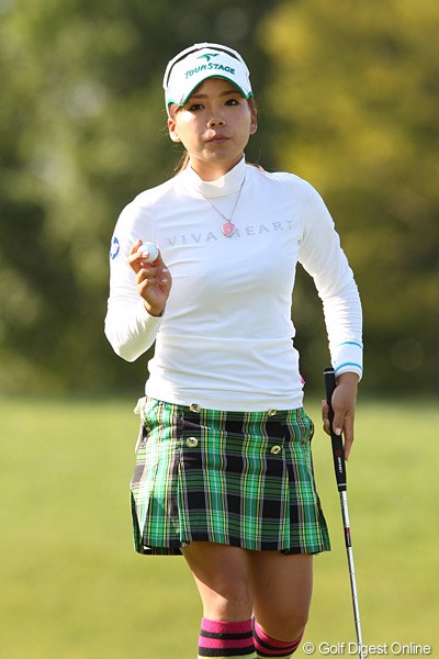 2010年 富士通レディース 2日目 有村智恵