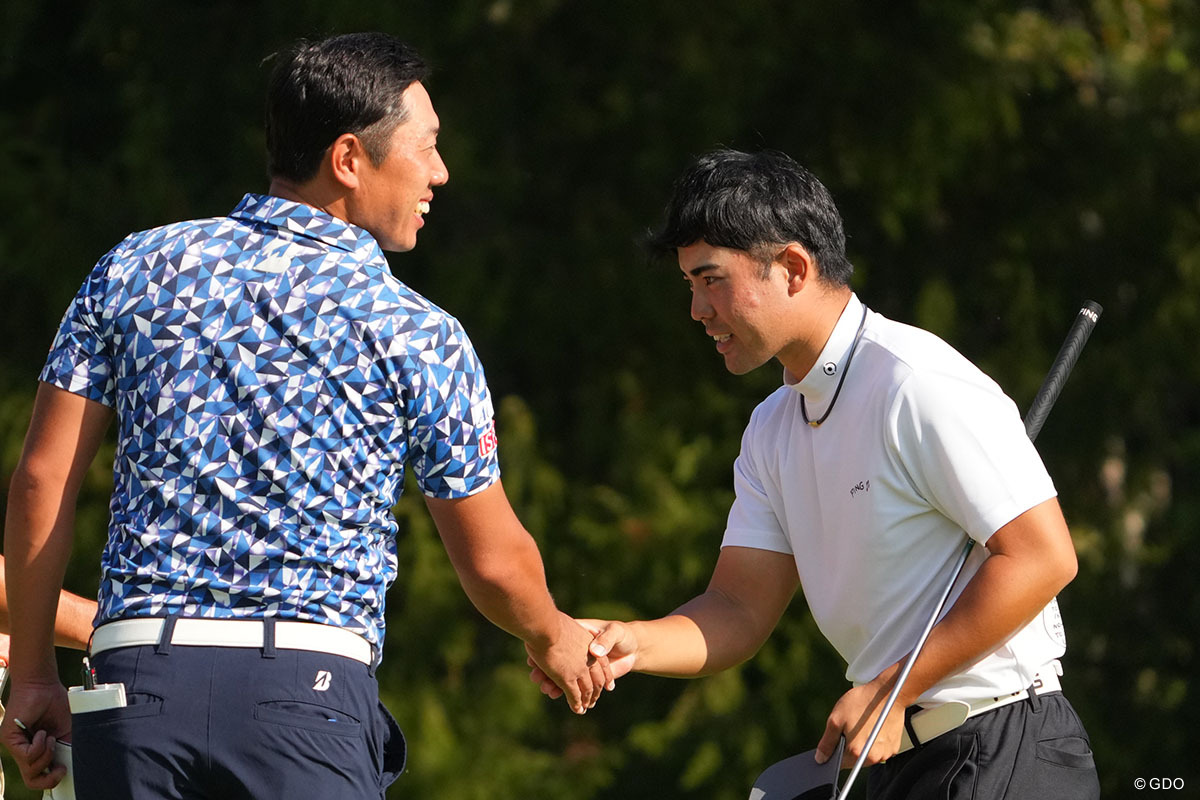 同組で首位ターンの堀川未来夢に食らいついた