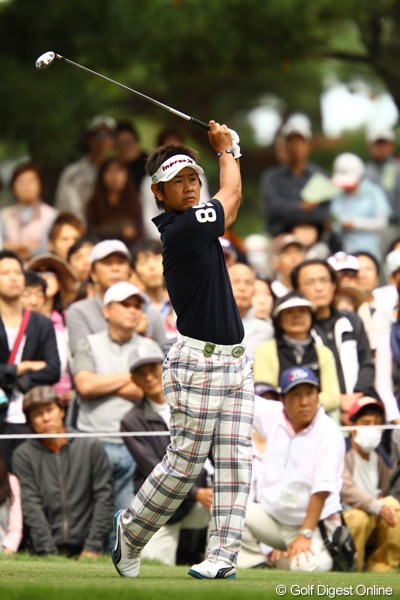 2010年 日本オープンゴルフ選手権競技 最終日 藤田寛之 中盤に連続ボギーで躓いたが結果的には単独2位となった藤田寛之