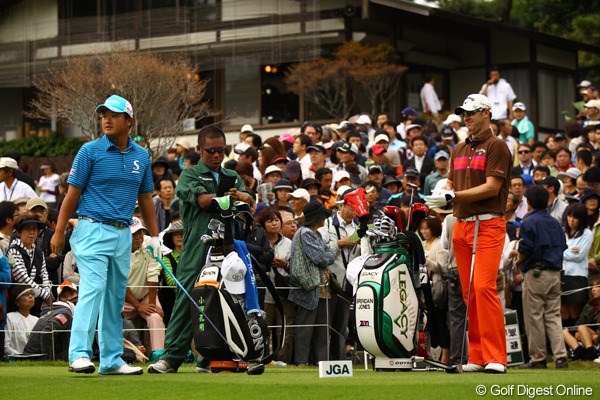 2010年 日本オープンゴルフ選手権競技 最終日 小田孔明とブレンダン・ジョーンズ
