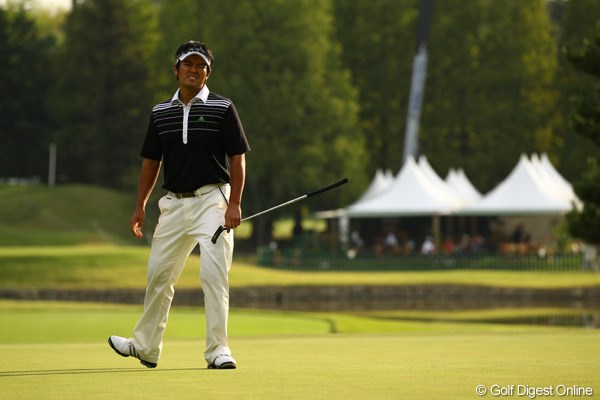 2010年 日本オープンゴルフ選手権競技 最終日 武藤俊憲 15・16・17番、どれか一つでもバーディパットが決まっていれば・・・。