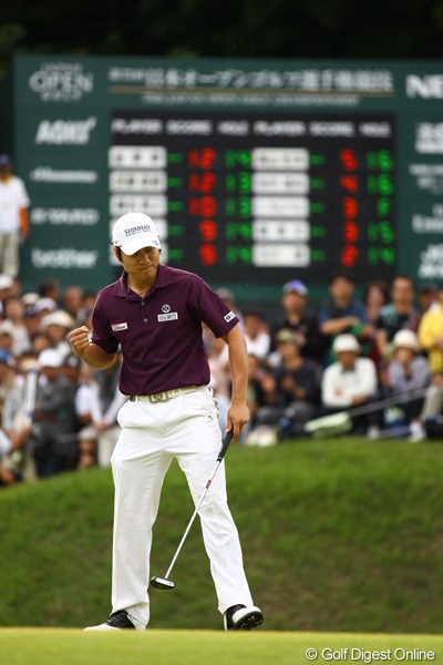2010年 日本オープンゴルフ選手権競技 最終日 キム・キョンテ