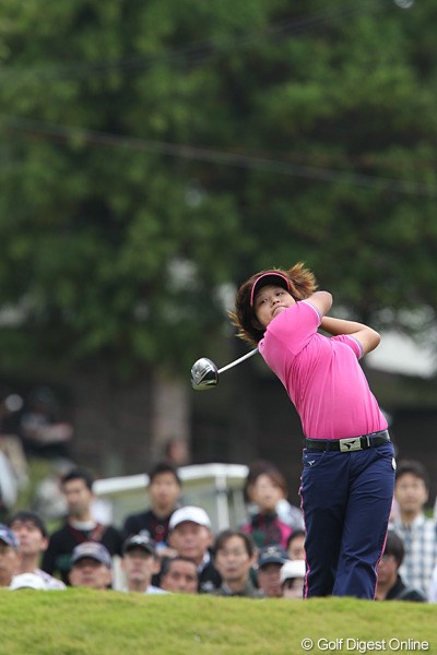 2010年 富士通レディース 最終日 野村敏京