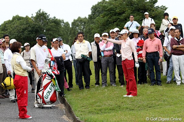 2010年 富士通レディース 最終日 ニッキー・キャンベル