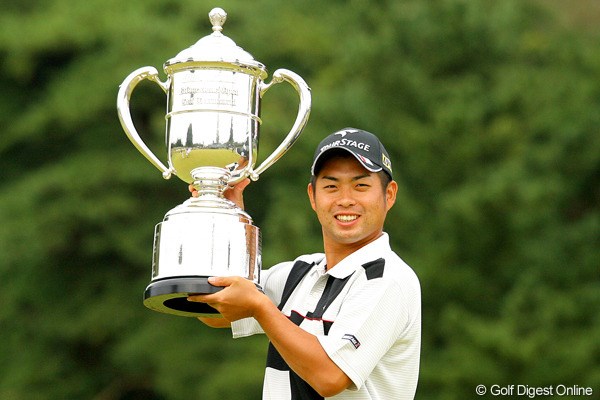2010年 ブリヂストンオープンゴルフトーナメント 事前 池田勇太 地元の大会で、勝利を飾った池田勇太