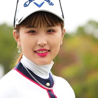 透き通った笑顔、アイドルみたい 2023年 伊藤園レディスゴルフトーナメント 2日目 リ・ハナ