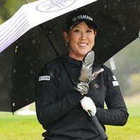 降雨もこの笑顔に癒される 2023年 伊藤園レディスゴルフトーナメント 最終日 福田真未