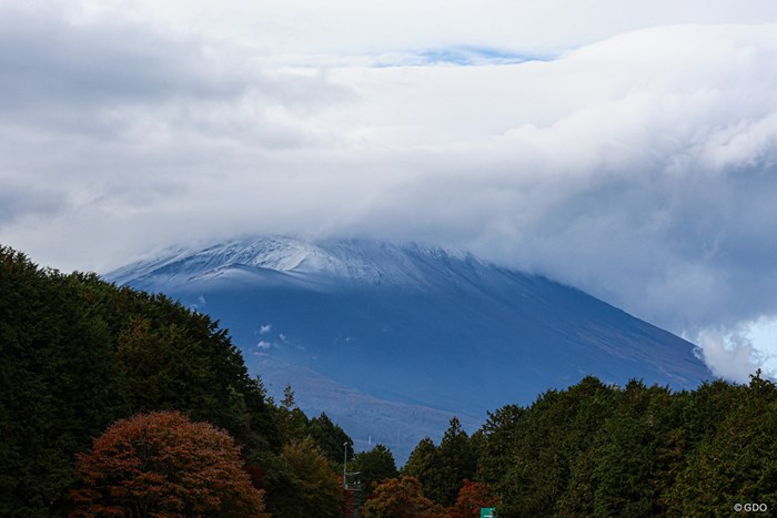 今日の富士 2023年 三井住友VISA太平洋マスターズ 最終日 富士山