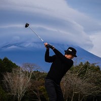 富士山を望む日本を代表するコースでは2024年、多くのエリート競技が行われる 2023年 三井住友VISA太平洋マスターズ 最終日 石川遼