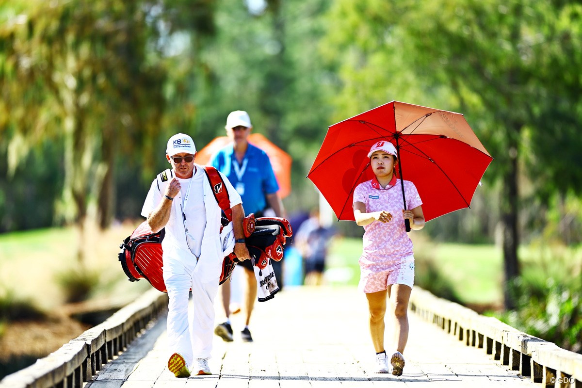 2023年 CMEグループ ツアー選手権 2日目 古江彩佳