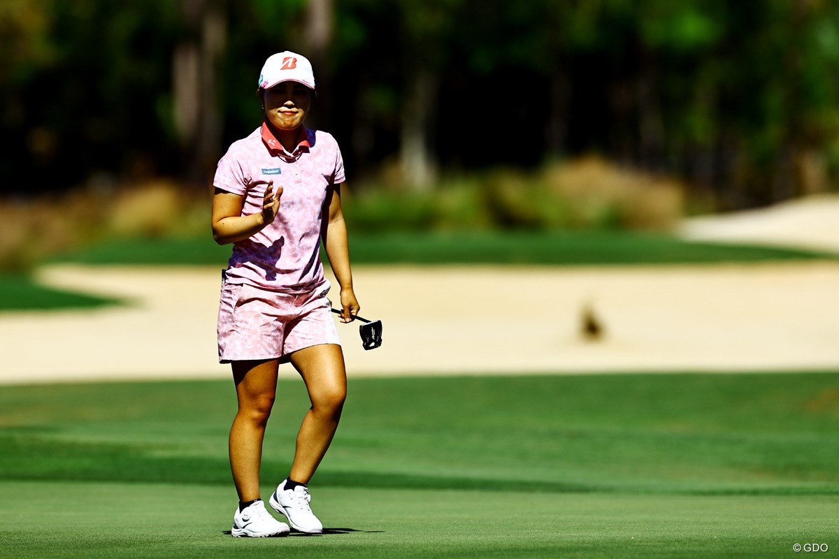 2023年 CMEグループ ツアー選手権 2日目 古江彩佳