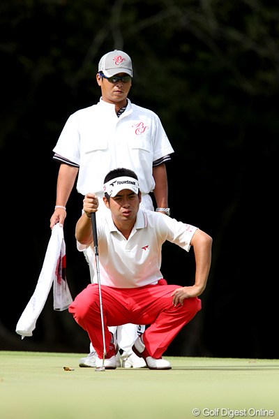 2010年 ブリヂストンオープンゴルフトーナメント 2日目 池田勇太 トップと4打差「まだまだ射程圏内でしょ。」