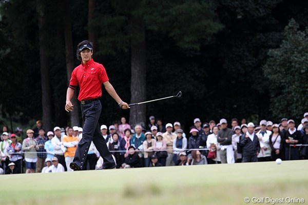 2010年 ブリヂストンオープンゴルフトーナメント 2日目 石川遼 60位タイでなんとか予選通過、明日から追い上げだ～。