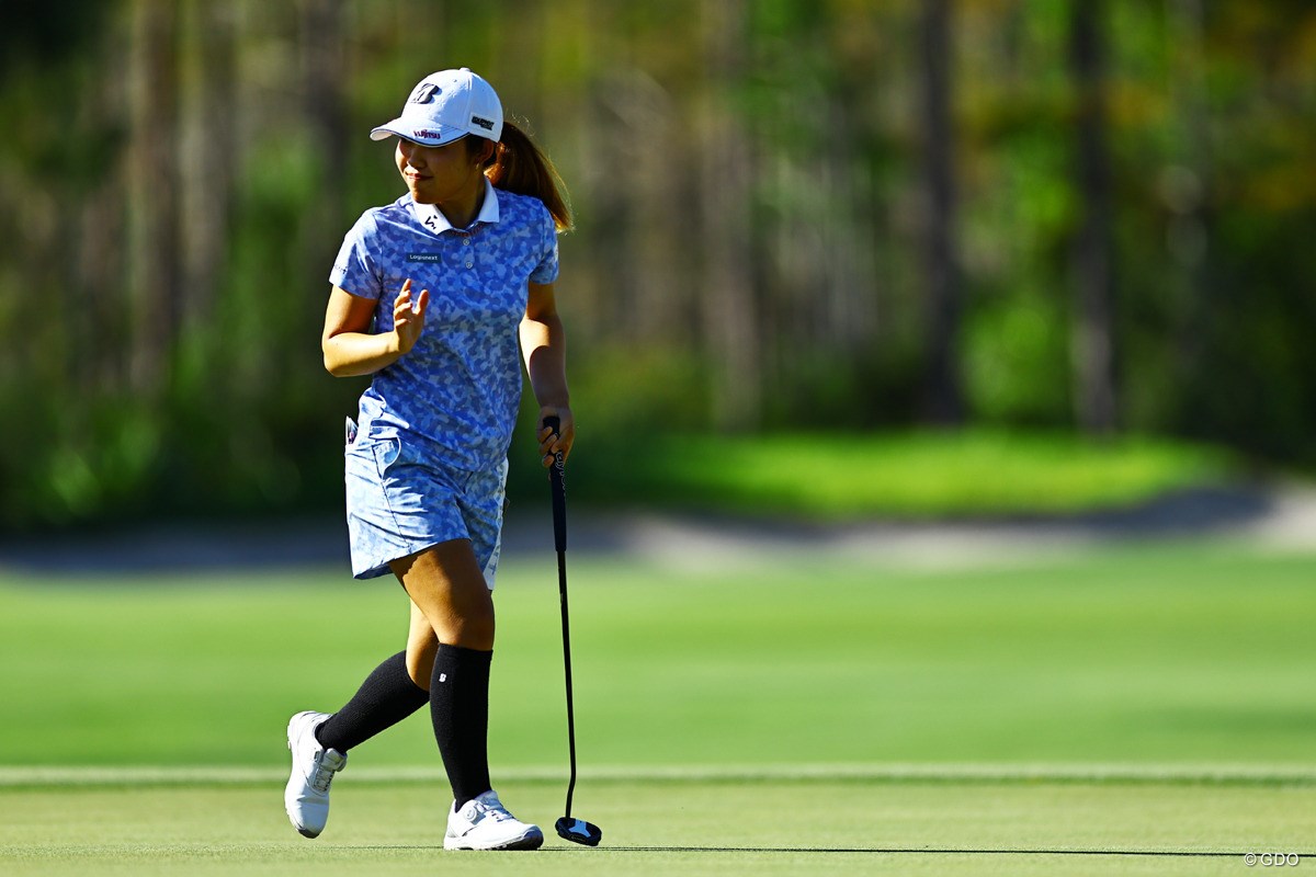 2023年 CMEグループ ツアー選手権 最終日 古江彩佳