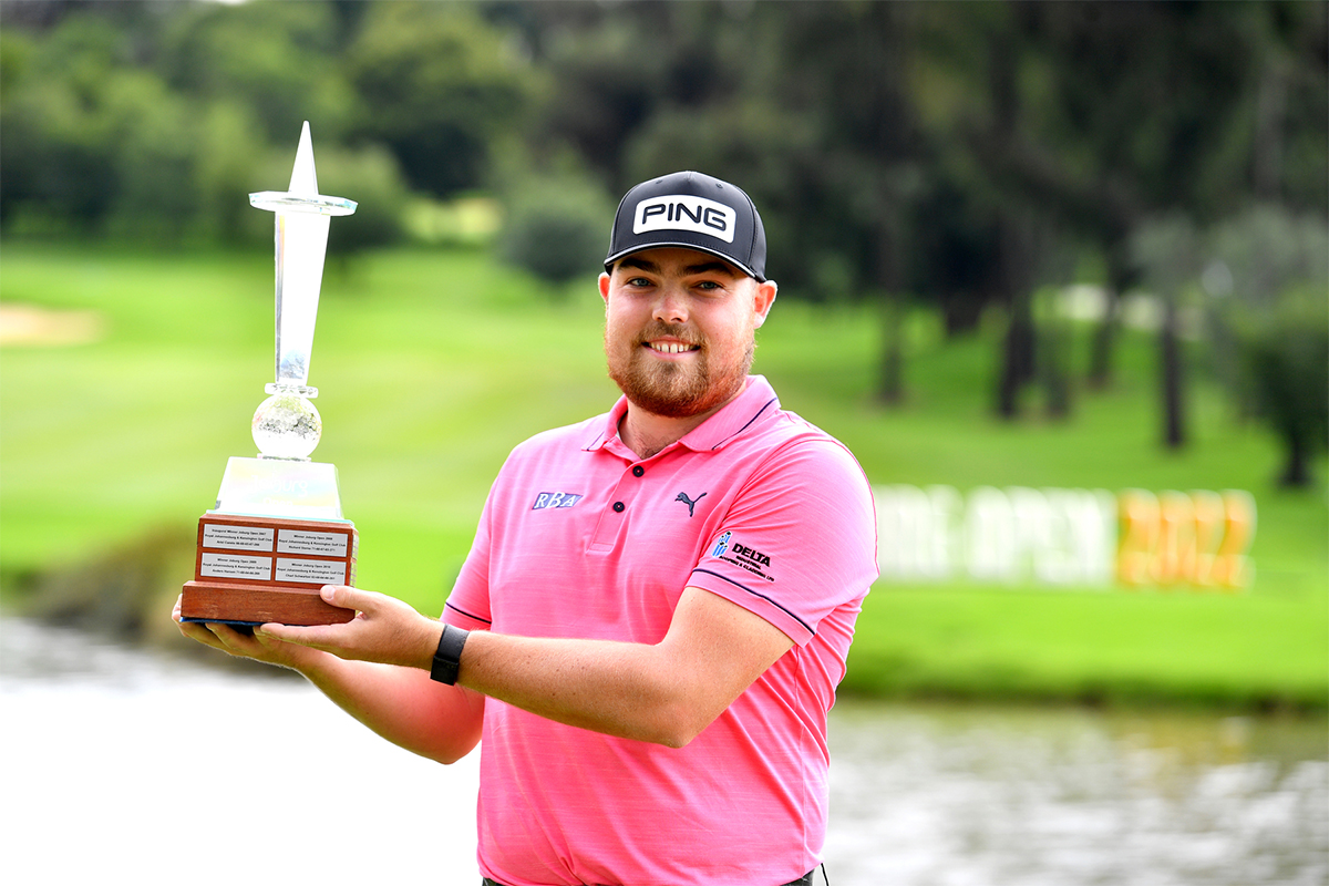 昨年大会はダン・ブラッドベリーがツアー初優勝を遂げた（Johan Rynners/R&A/R&A via Getty Images)