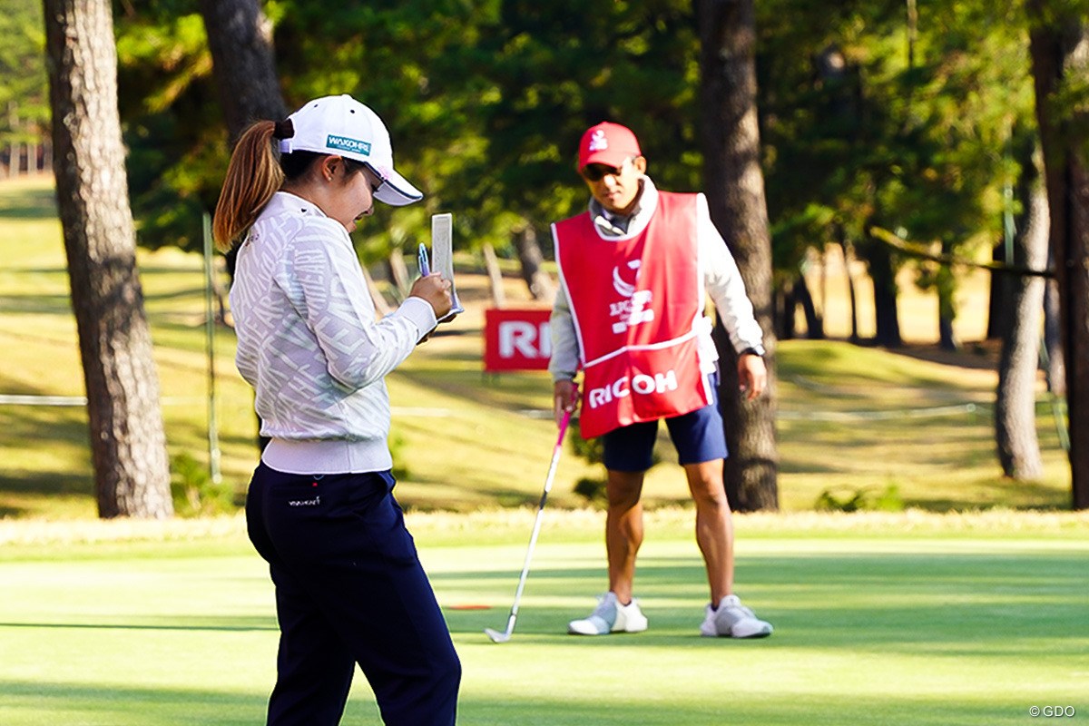 2023年 JLPGAツアーチャンピオンシップリコーカップ 事前 古江彩佳