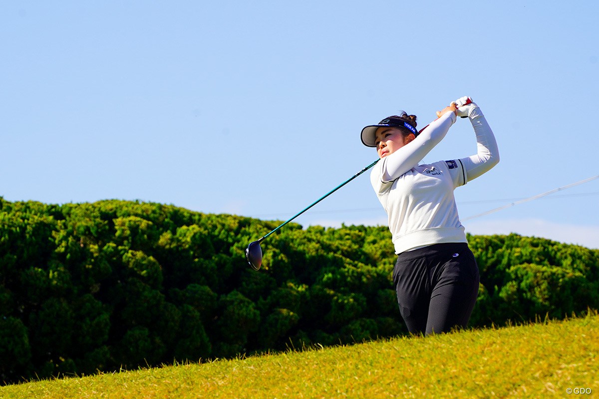 2023年 JLPGAツアーチャンピオンシップリコーカップ 事前 山下美夢有