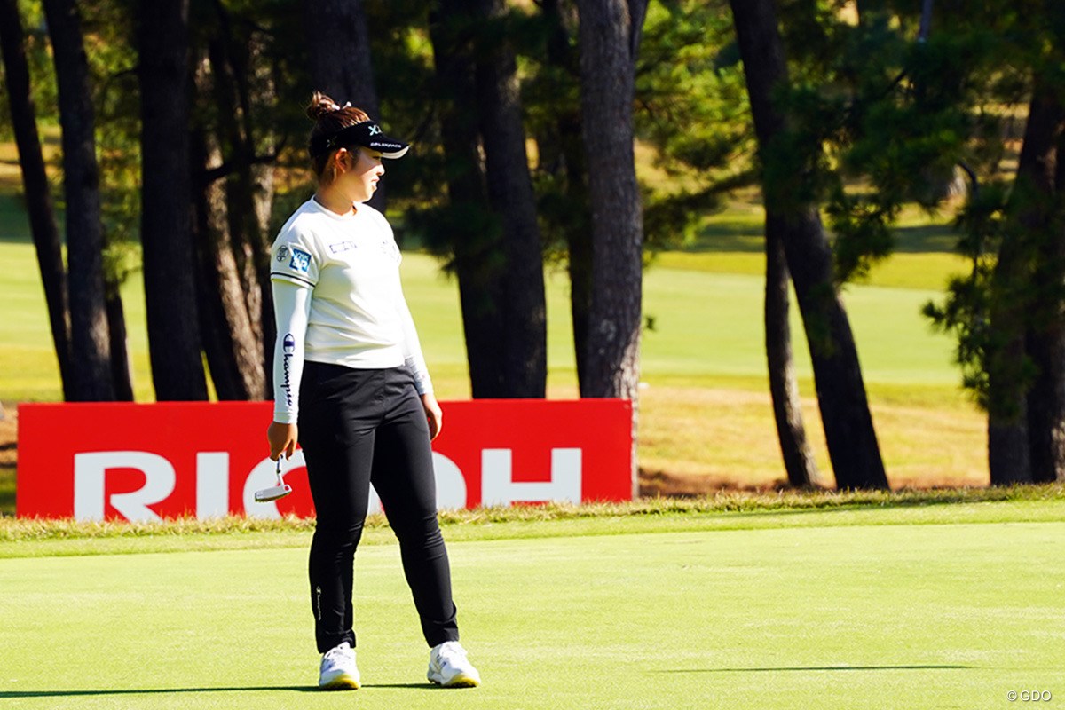 2023年 JLPGAツアーチャンピオンシップリコーカップ 事前 山下美夢有