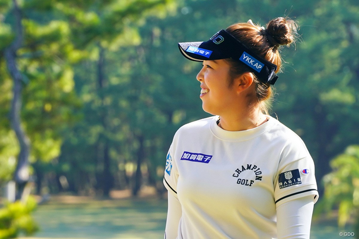 2023年 JLPGAツアーチャンピオンシップリコーカップ 事前 山下美夢有