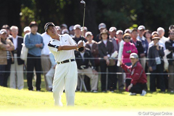 2010年 ブリヂストンオープンゴルフトーナメント 3日目 池田勇太 最終日は逆転優勝の期待が大きい若大将。