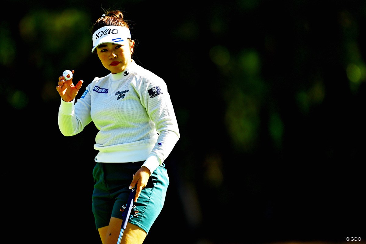 2023年 JLPGAツアーチャンピオンシップリコーカップ 2日目 山下美夢有