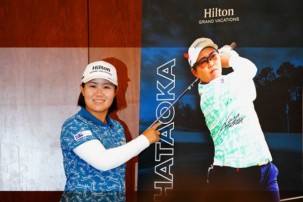 スポンサーイベントの「Hilton Grand Vacations Cup」に参加した畑岡奈紗