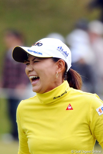 2010年 マスターズGCレディース 最終日 横峯さくら