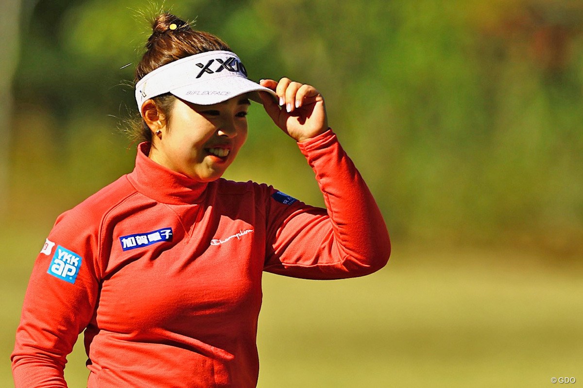 2023年 JLPGAツアーチャンピオンシップリコーカップ 3日目 山下美夢有