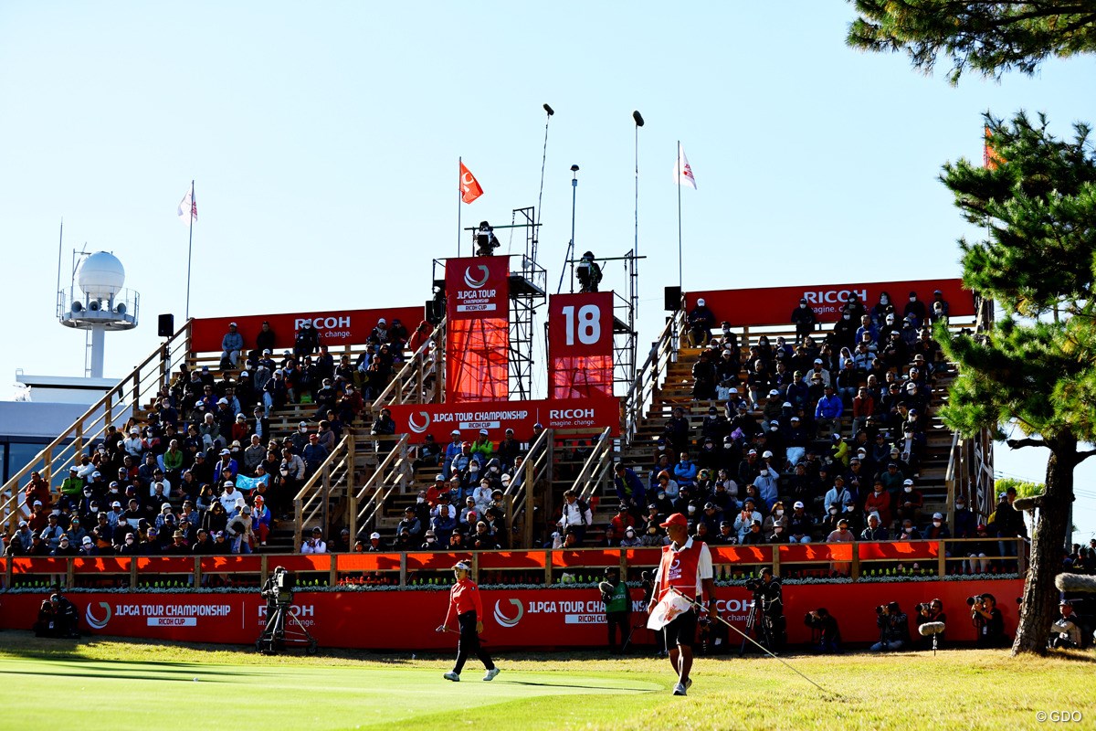 2023年 JLPGAツアーチャンピオンシップリコーカップ 3日目 山下美夢有