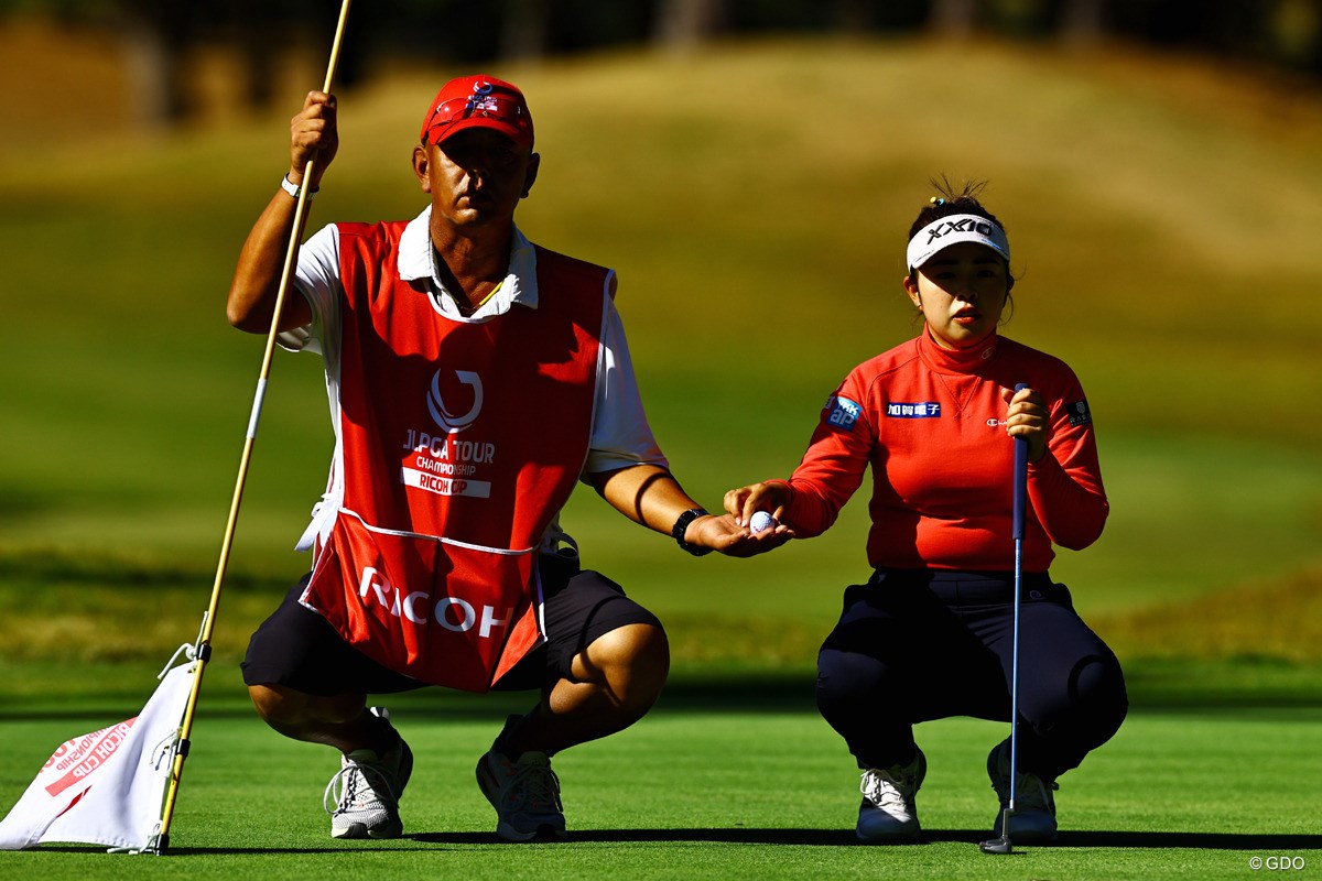 2023年 JLPGAツアーチャンピオンシップリコーカップ 3日目 山下美夢有