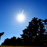 照りつける太陽 2023年 JLPGAツアーチャンピオンシップリコーカップ 3日目 安田祐香